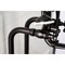 Kingston Brass CCK226K5 Freestanding Clawfoot Tub Faucet Package with Supply Line, Oil Rubbed Bronze CCK226K5 - alternate 5